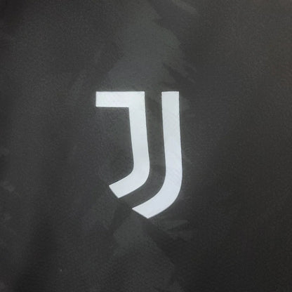 2022/2023 Juventus Windbreaker Black White Edge FTBL4ALL