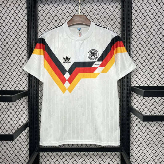 1990 Retro Soccer Jersey Germany Home FTBL4ALL
