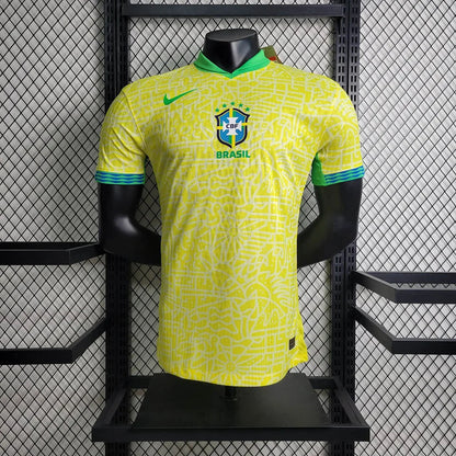 2024 Brazil Home Soccer Jersey - Player Version FTBL4ALL