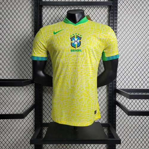 2024 Brazil Home Soccer Jersey - Player Version FTBL4ALL