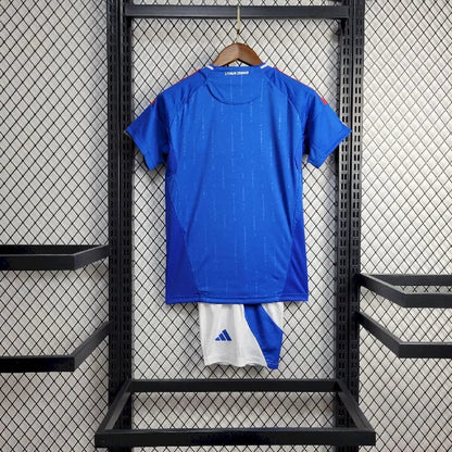 2024 Kids Size Italy Home Soccer Shirt 1:1 Thai Quality FTBL4ALL