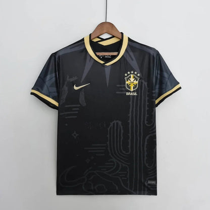 2022 Brazil Special Edition Black Soccer Jersey FTBL4ALL