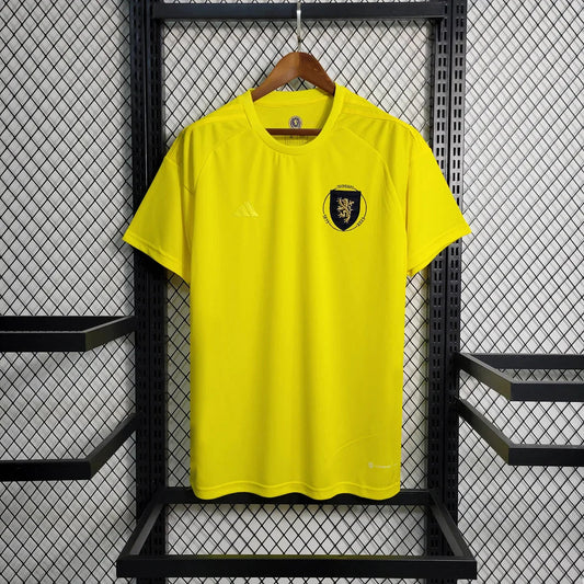 2023 Scotland Goalkeeper Yellow Football Shirt FTBL4ALL