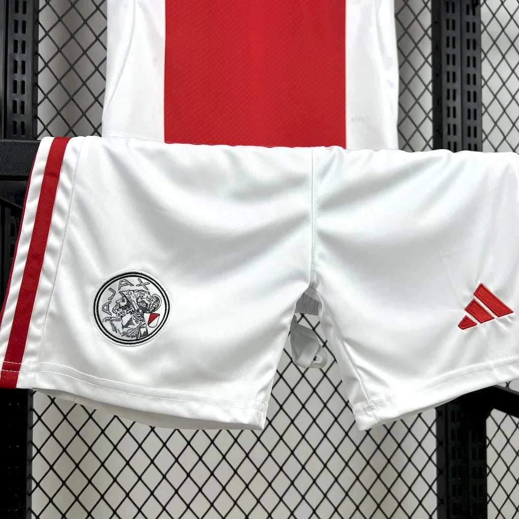 2025/2026 Ajax Home Football Shirt Kids Size FTBL4ALL