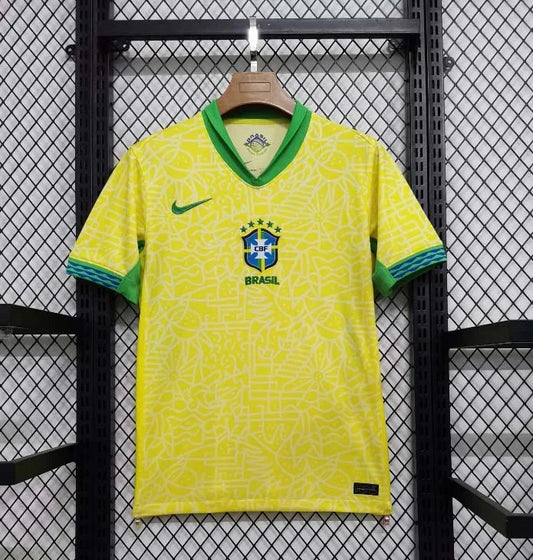 2024 Brazil Home Soccer Jersey FTBL4ALL