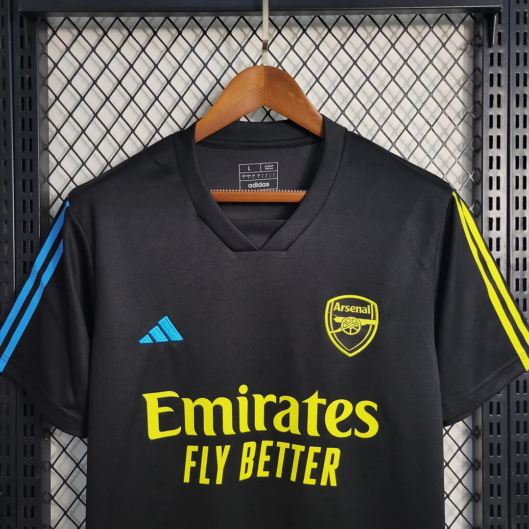 2023/2024 Arsenal Training Wear Black Soccer Jerlacksey FTBL4ALL