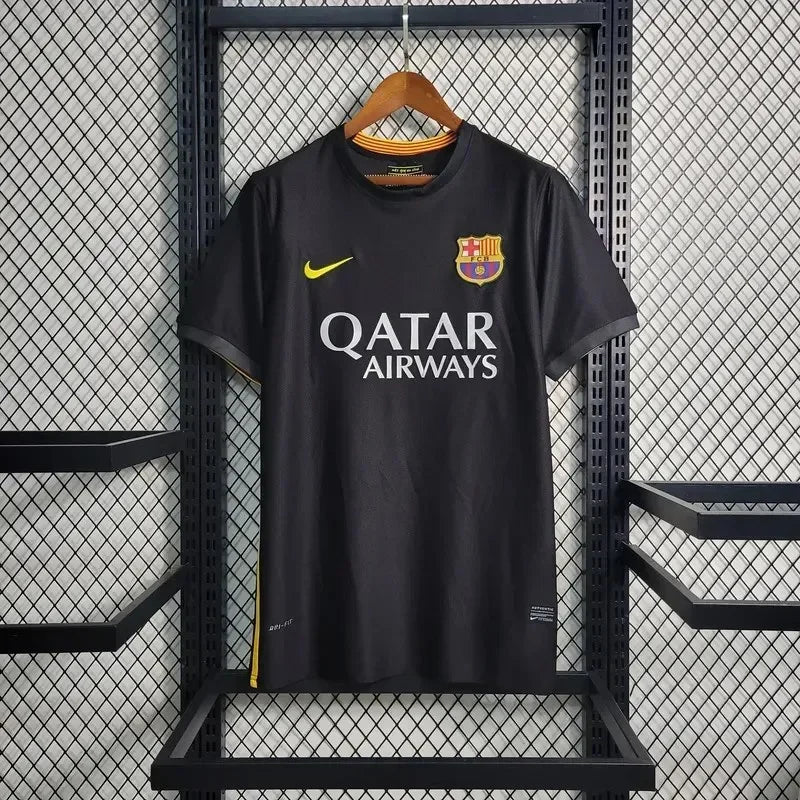 2013/2014 Retro Barcelona Black Football Shirt 1:1 Thai Quality FTBL4ALL