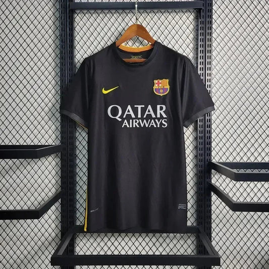2013/2014 Retro Barcelona Black Football Shirt 1:1 Thai Quality FTBL4ALL
