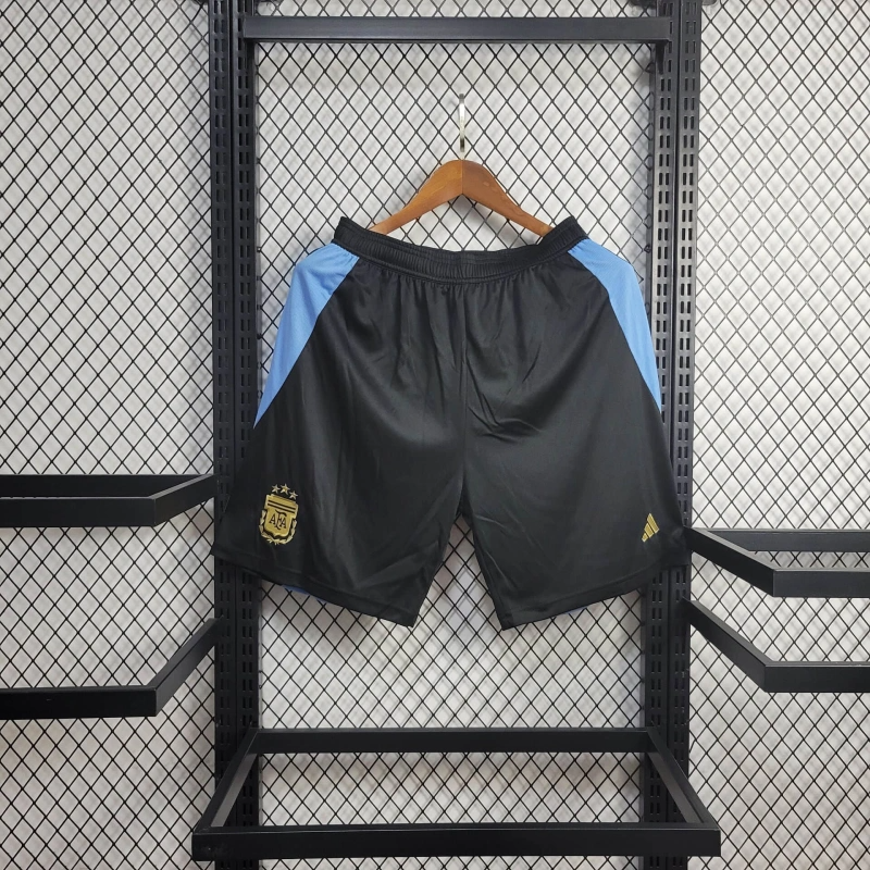 2024 Argentina Home Black Shorts FTBL4ALL