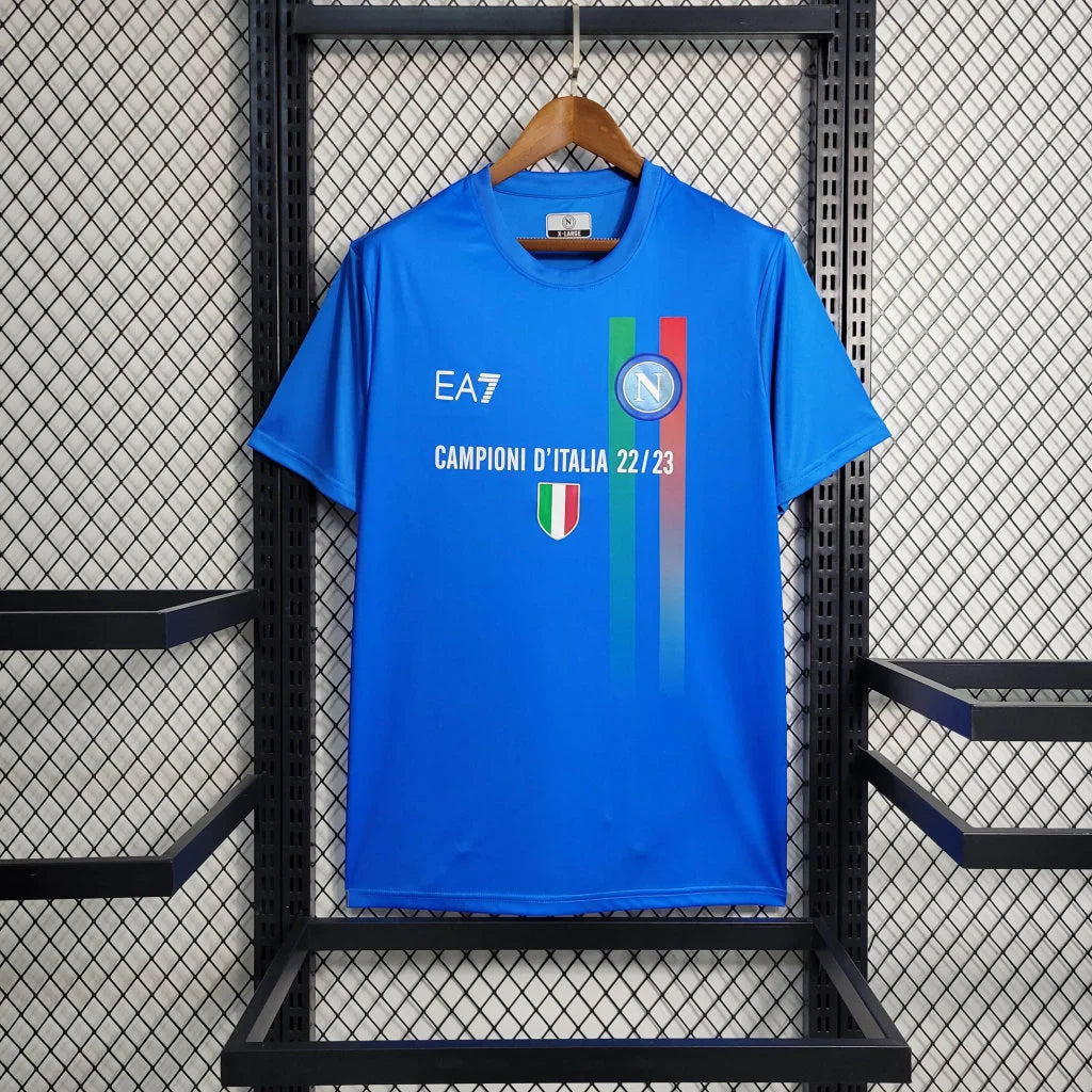 2023/2024 Napoli Soccer Commemorative Edition Blue Jersey 1:1 Thai Quality FTBL4ALL