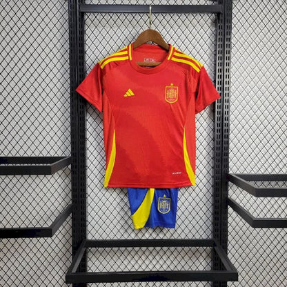 2024 Kids Size Spain Home Football Shirt 1:1 Thai Quality FTBL4ALL