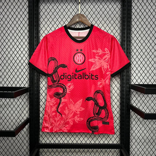 2024/2025 Inter Milan Special Edition Red Football Jersey 1:1 Thai Quality FTBL4ALL