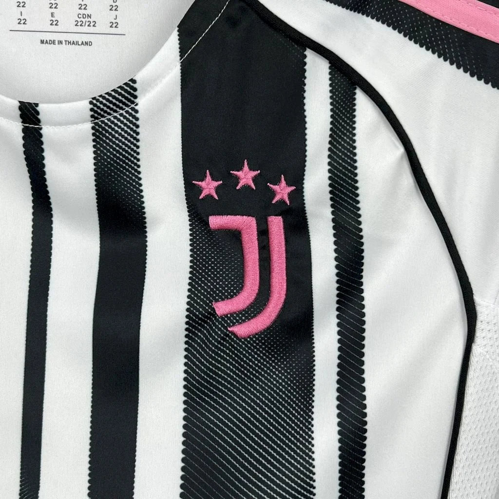2025/2026 Juventus Home Football Shirt Kids Size FTBL4ALL