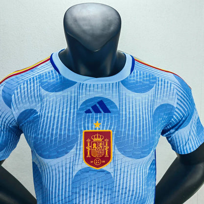 2022 FIFA World Cup Spain Away Soccer Shirt - Player Version FTBL4ALL