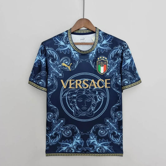 2022 Italy Commemorative Edition Blue Soccer Shirt FTBL4ALL