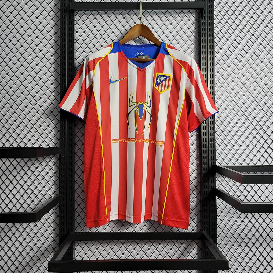 2004/2005 Retro Atletico Madrid Home Soccer Jersey 1:1 Thai Quality FTBL4ALL