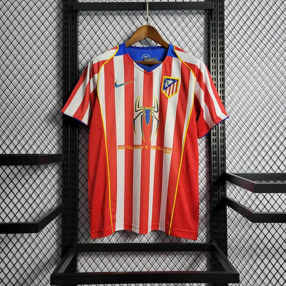 2004/2005 Retro Atletico Madrid Home Soccer Jersey 1:1 Thai Quality FTBL4ALL