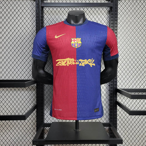 Barcelona x Travis Scott Edition 24/25 Player Version Football Jersey FTBL4ALL