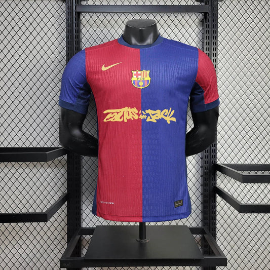 Barcelona x Travis Scott Edition 24/25 Player Version Football Jersey FTBL4ALL