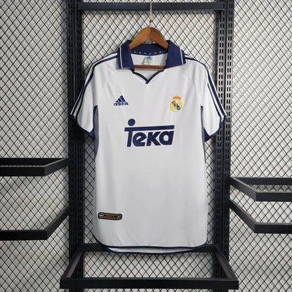 2000/2001 Retro Real Madrid Home Football Shirt 1:1 Thai Quality FTBL4ALL