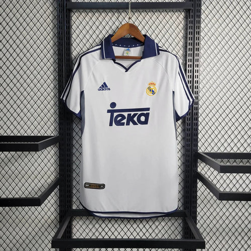 2000/2001 Retro Real Madrid Home Football Shirt 1:1 Thai Quality FTBL4ALL
