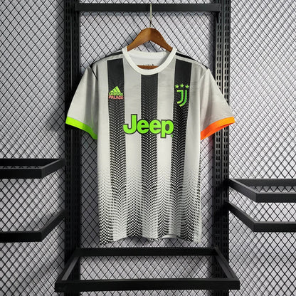 2019/2020 Retro Juventus Joint Edition Black and White Stripes Soccer Jersey 1:1 Thai Quality FTBL4ALL