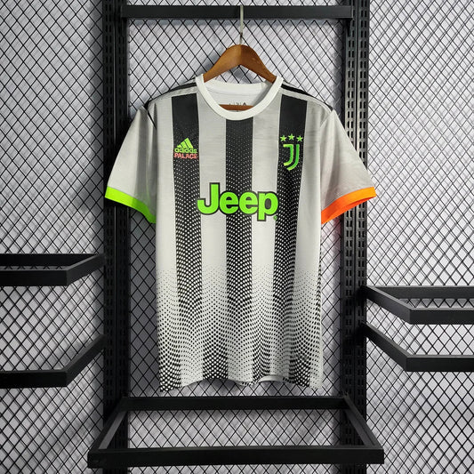 2019/2020 Retro Juventus Joint Edition Black and White Stripes Soccer Jersey 1:1 Thai Quality FTBL4ALL
