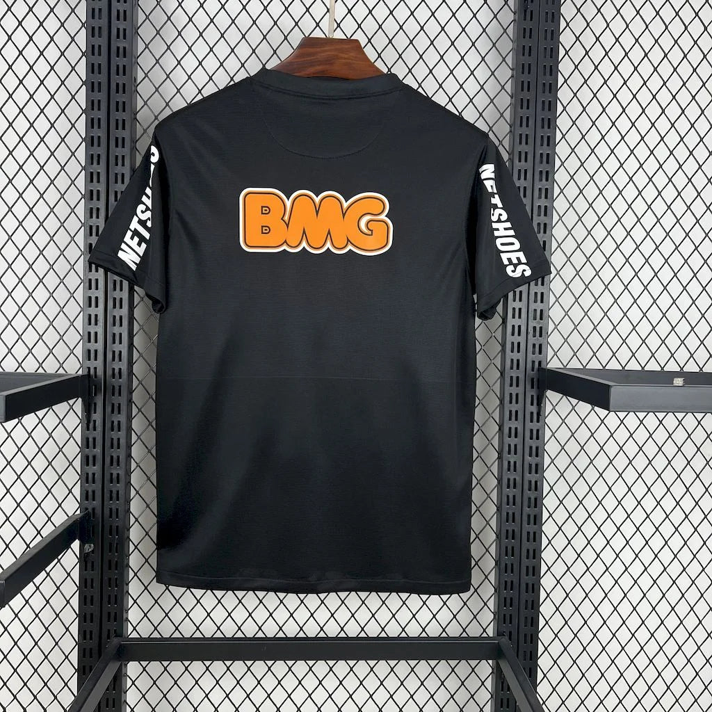 2011/2012 Retro Santos Away Black Football Shirt FTBL4ALL