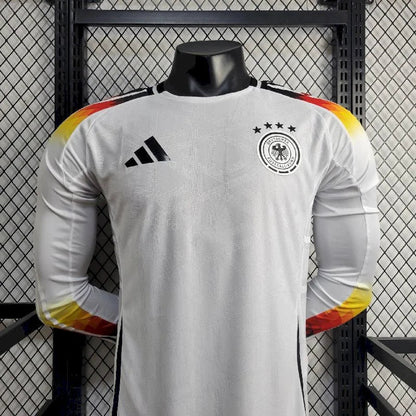 2024 Long Sleeve Player Version Germany Home Football Shirt 1:1 Thai Quality FTBL4ALL