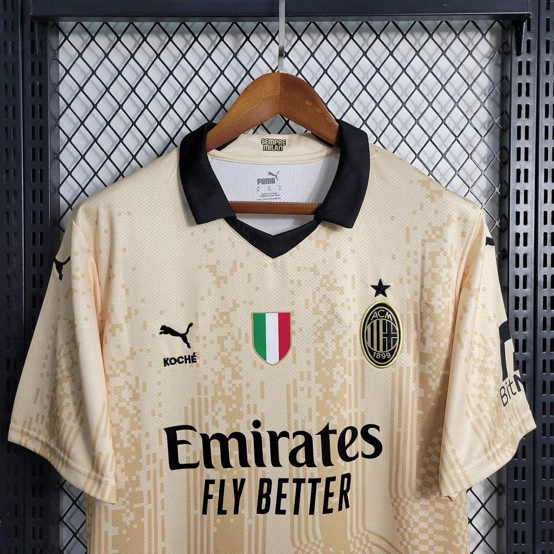 2022/2023 AC Milan Goalkeeper Special Edition Gold Football Shirt 1:1 Thai Quality FTBL4ALL
