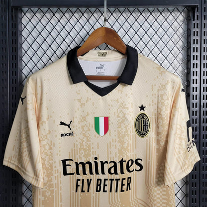2022/2023 AC Milan Goalkeeper Special Edition Gold Football Shirt 1:1 Thai Quality FTBL4ALL