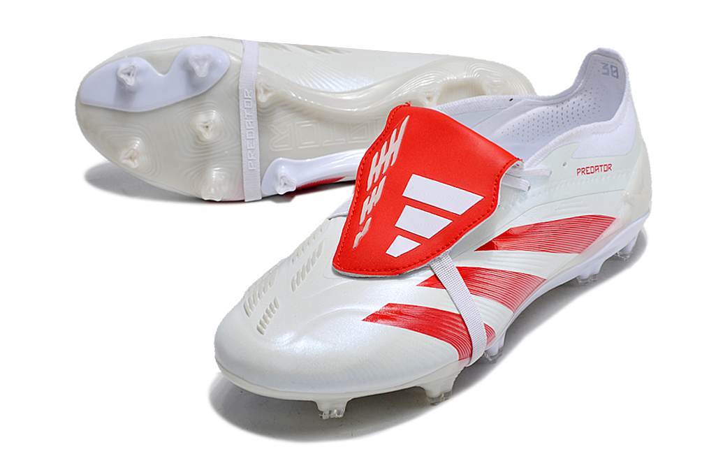 Predator Elite FT FG White Red CC