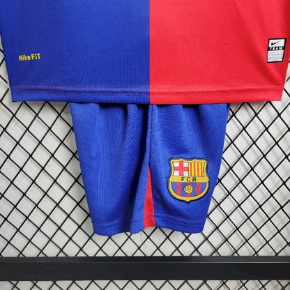 2008/2009 Retro Kids Size Barcelona Home Football Shirt 1:1 Thai Quality FTBL4ALL