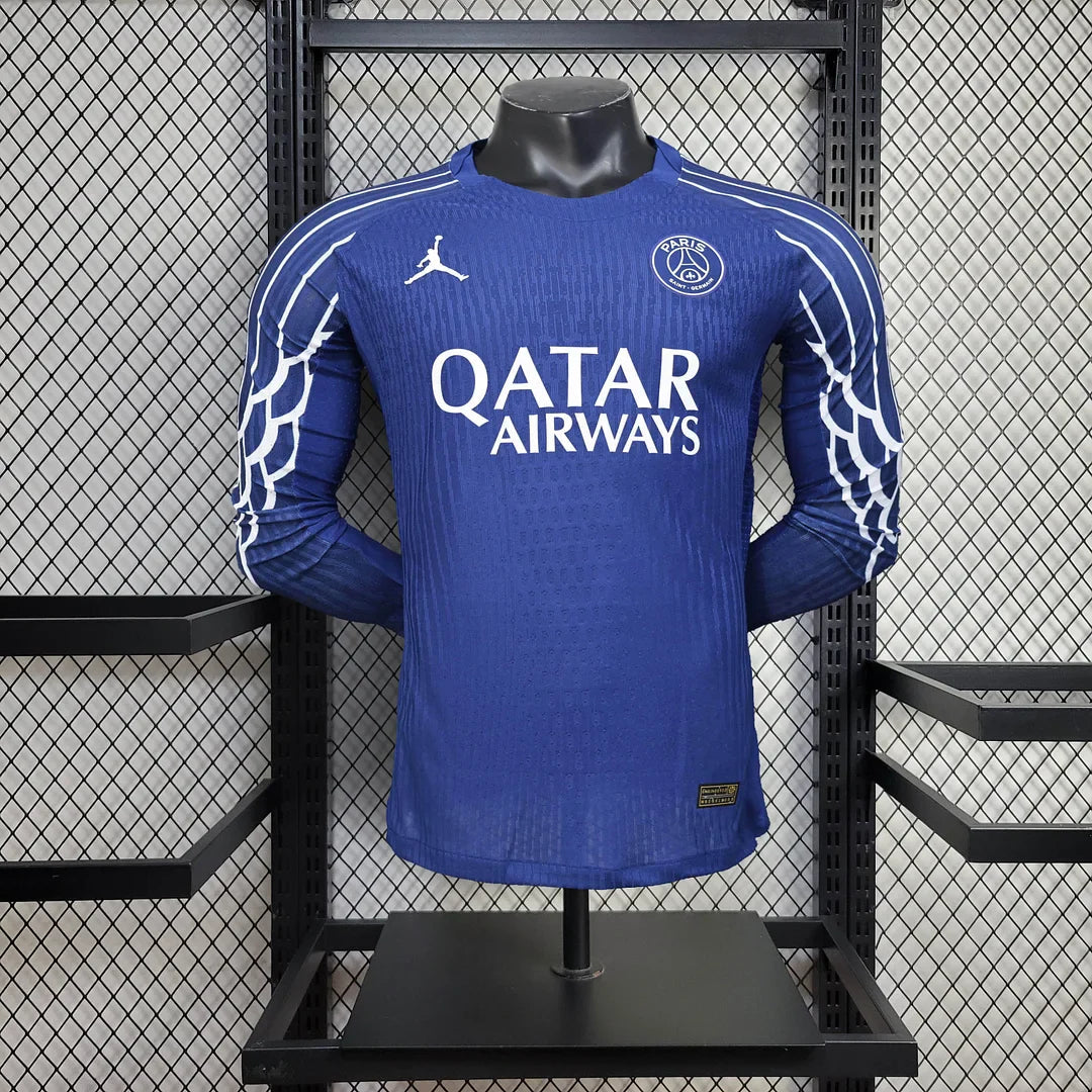 2024/2025 Psg Paris Saint-Germain Long Sleeve Fourth Away Player Version Jersey FTBL4ALL