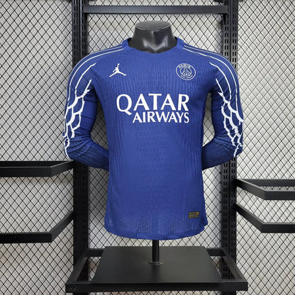2024/2025 Psg Paris Saint-Germain Long Sleeve Fourth Away Player Version Jersey FTBL4ALL