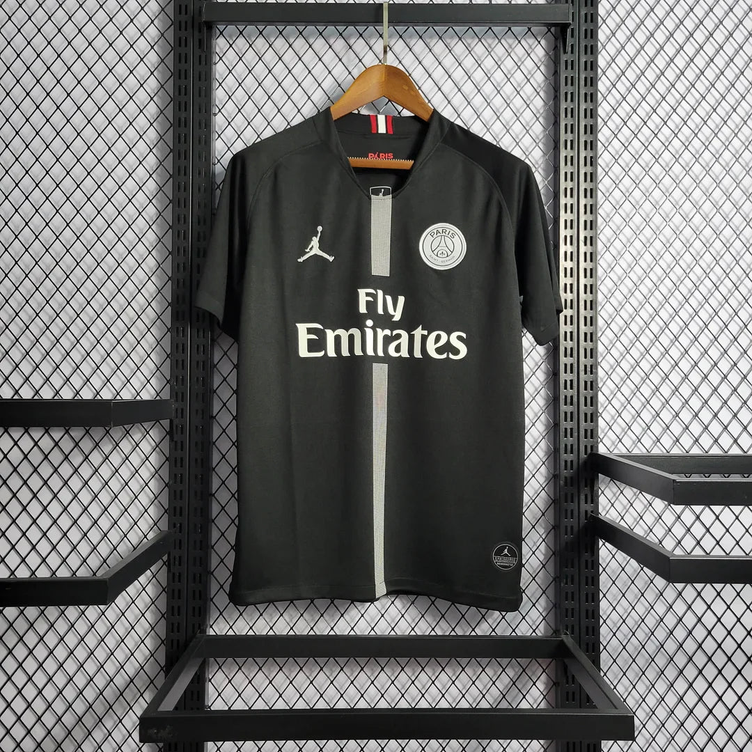 2018/2019 Retro Psg Paris Saint-Germain Black Soccer Jersey FTBL4ALL