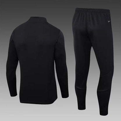 2023/2024 Arsenal Half-Pull Tracksuit Black 1:1 Thai Quality FTBL4ALL