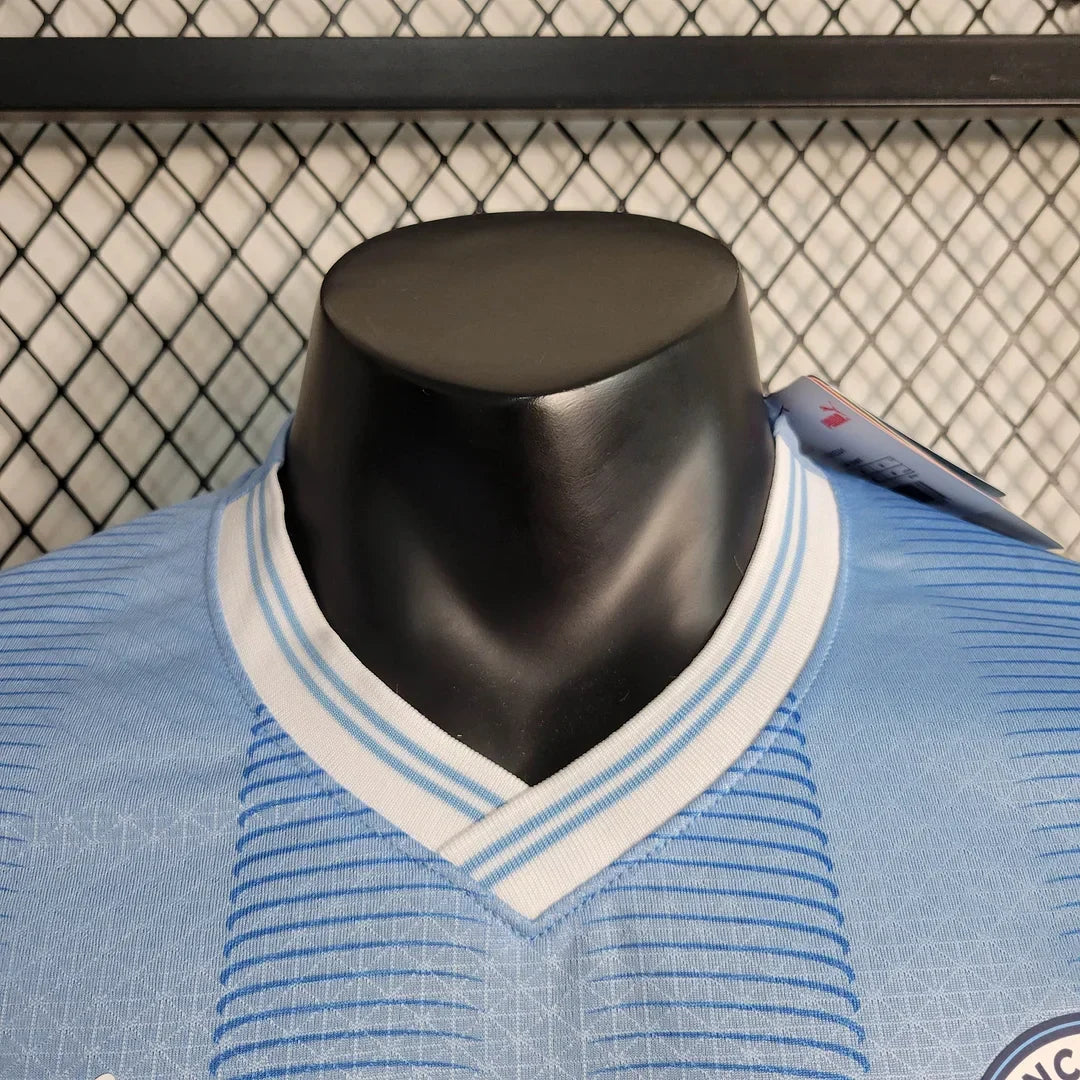 2023/2024 Manchester City Home Football Shirt 1:1 Thai Quality - Player Version FTBL4ALL