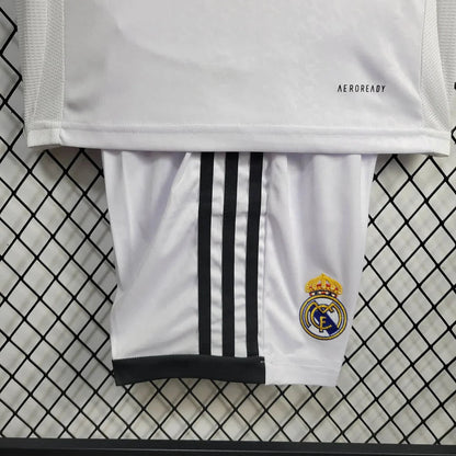 2024/2025 Real Madrid Home Football Shirt 1:1 Thai Quality Kids Size FTBL4ALL