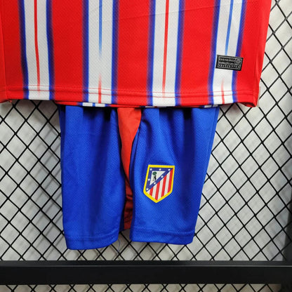 2024/2025 Atletico Madrid Home Football Shirt Kids Size 1:1 Thai Quality FTBL4ALL