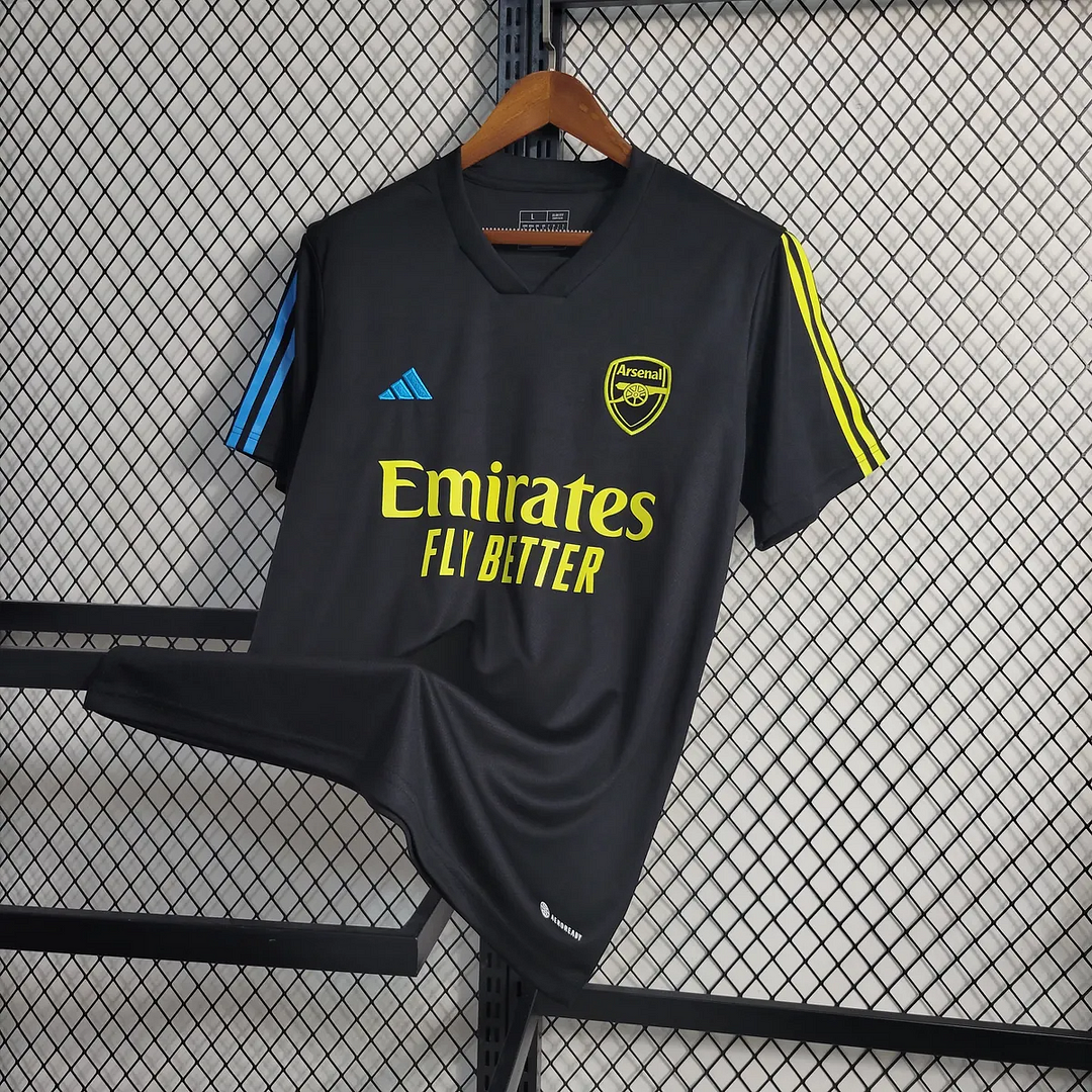 2023/2024 Arsenal Training Wear Black Soccer Jerlacksey FTBL4ALL