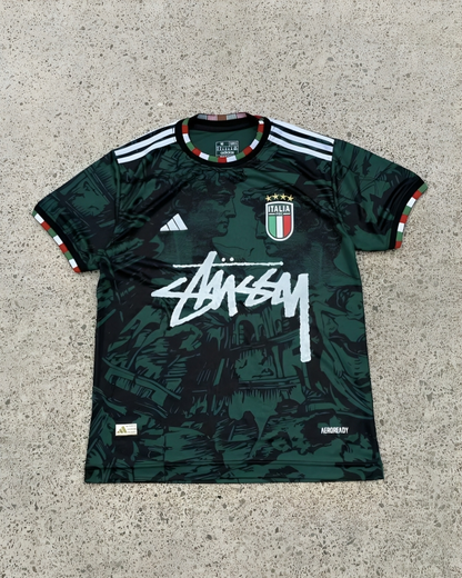 Italy x Stussy 2023 Edition Football Shirt FTBL4ALL