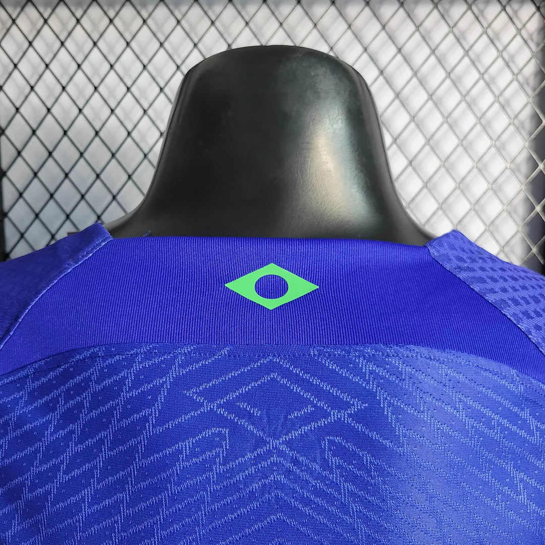 2022 World Cup Brazil Away Soccer Jersey - Player Version FTBL4ALL