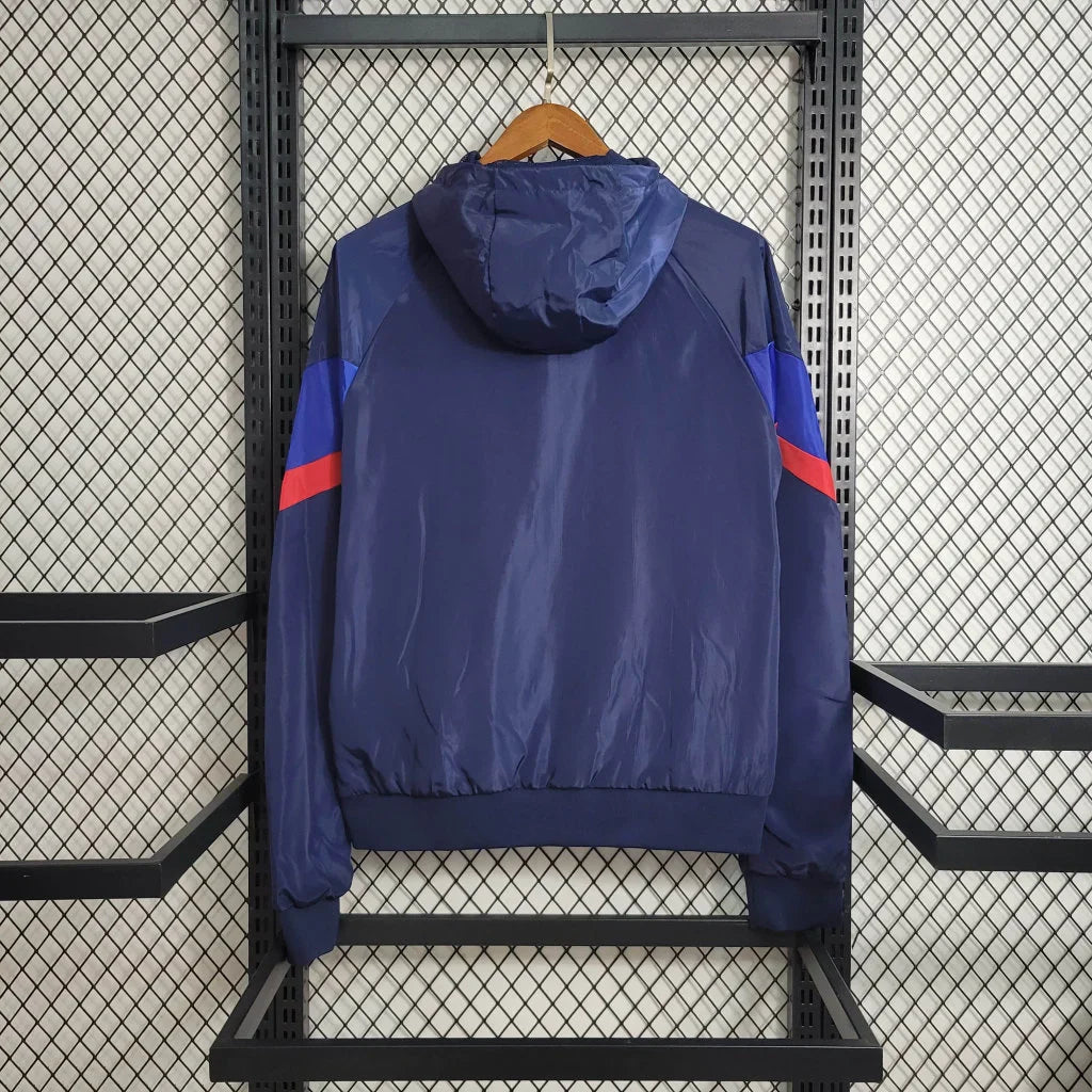 2023/2024 Barcelona Windbreaker Blue Jersey FTBL4ALL