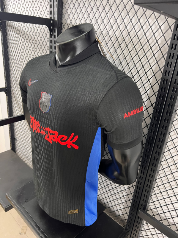 Barcelona x Travis Scott 24/25 Special Edition Football Jersey Player Version FTBL4ALL
