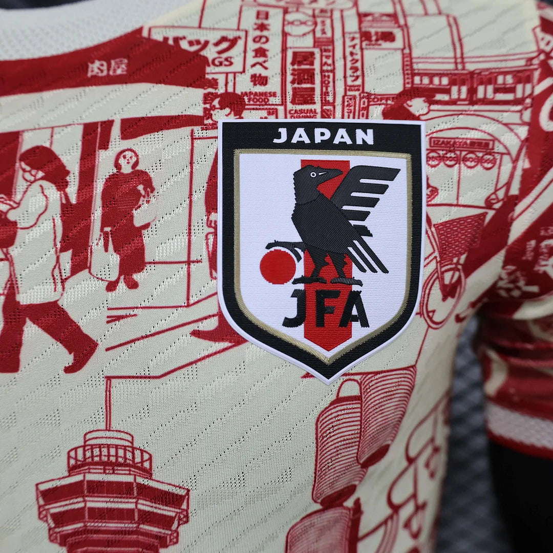 2023 Japan Tokyo Special Edition Red Football Jersey - Player Version FTBL4ALL