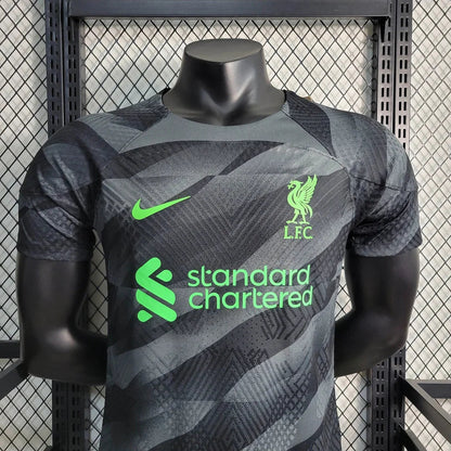 2023/2024 Liverpool Goalkeeper Black Soccer Jersey 1:1 Thai Quality - Player Version FTBL4ALL