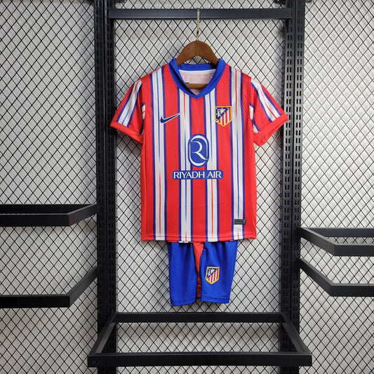 2024/2025 Atletico Madrid Home Football Shirt Kids Size 1:1 Thai Quality FTBL4ALL
