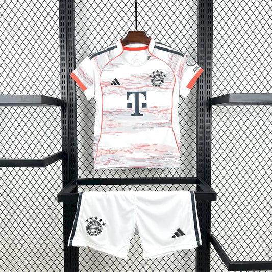2025/2026 Bayern Munchen Away Football Shirt Kids Size FTBL4ALL