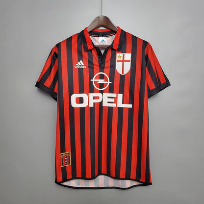 1999/2000 Retro AC Milan Home Football Shirt 1:1 Thai Quality FTBL4ALL